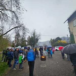 Weihfeuertragen in unserer Pfarre